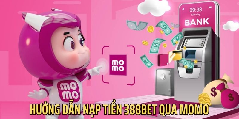 Thao tác nạp tiền qua MOMO rất đơn giản