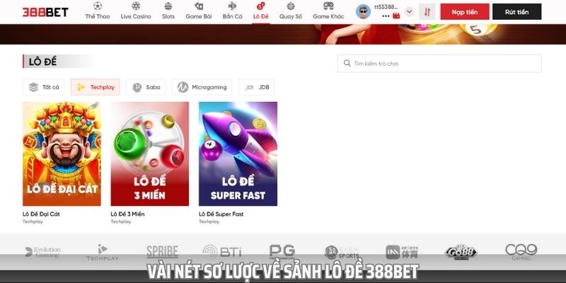 Lô đề 388bet là điểm hẹn lý tưởng của đông đảo người chơi